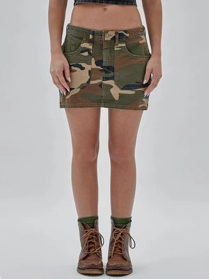 Mini Spódnica Ripstop Camouflage Guess Originals