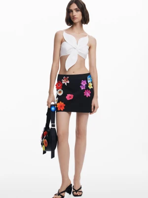 Mini spódnica w kwiaty Tyler McGillivary Desigual