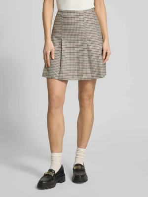 Mini-spódnica z domieszką wiskozy model 'ROBALLO-1' HUGO
