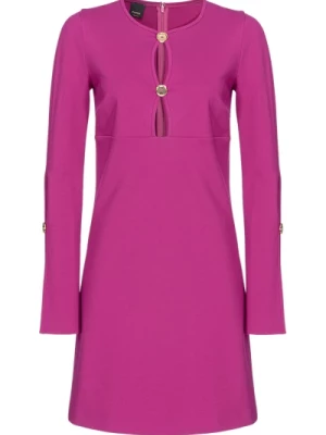 Mini sukienka A-line z dzwonowymi rękawami Pinko