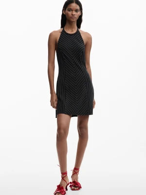 Mini sukienka halter Desigual