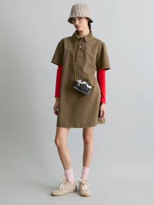 Mini sukienka rozkloszowana Marc O'Polo