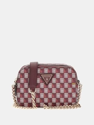 Mini Torebka Crossbody Z Geometrycznym Printem Model G Wave Guess