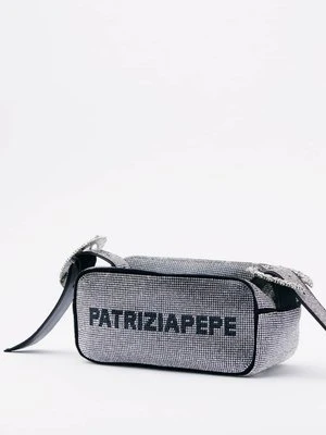 Mini torebka (IM)PERFECTION z kryształkami na całości PATRIZIA PEPE
