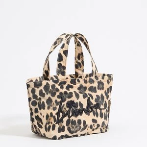 Mini torebka nylon Leopard naturalny BIMBA Y LOLA