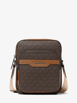 Miniaturowa torba podróżna Hudson z charakterystycznym logo Michael Kors