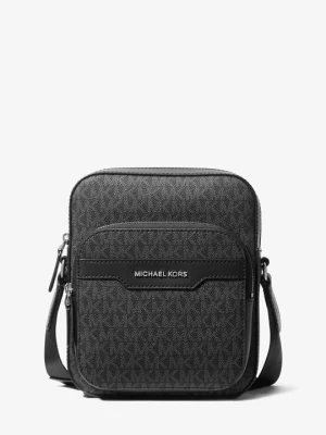 Miniaturowa torba podróżna Hudson z charakterystycznym logo Michael Kors CZARNY (Czarny)