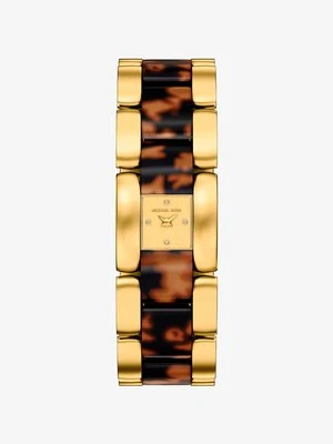 Miniaturowy zegarek Darrington w kolorze złota i octanu szylkretowego Michael Kors