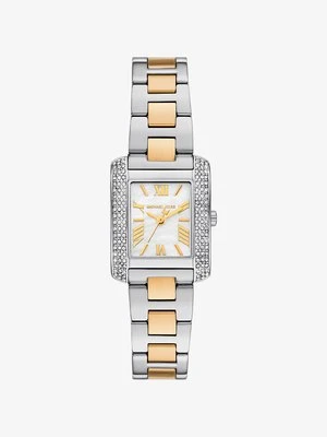 Miniaturowy zegarek Emery w stylu pavé w dwóch kolorach Michael Kors