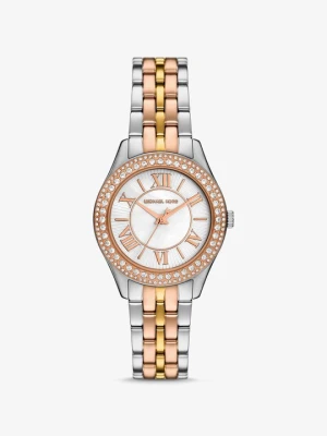 Miniaturowy zegarek Harlowe w stylu pavé w trzech kolorach Michael Kors