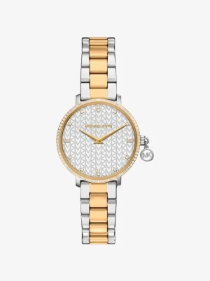 Miniaturowy zegarek Pyper w stylu pavé w dwóch kolorach Michael Kors