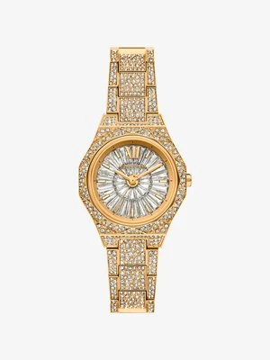 Miniaturowy zegarek Raquel w stylu pavé w złotym kolorze Michael Kors