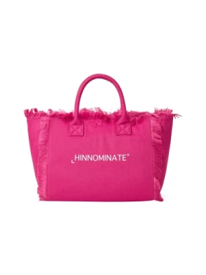 Minimalistyczna torba Shopper w różowym Hinnominate