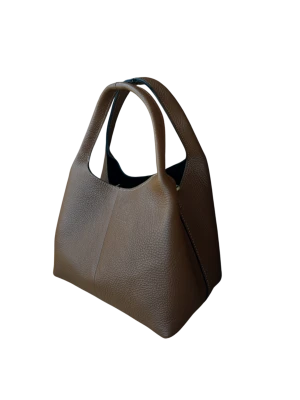 Minimalistyczna torebka skórzana do ręki Muse LAÏF