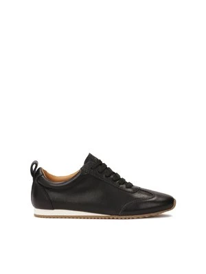 Minimalistyczne czarne sneakersy Kazar