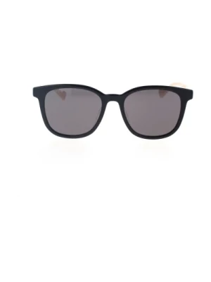 Minimalistyczne kwadratowe okulary przeciwsłoneczne w stylu gender fluid Gucci