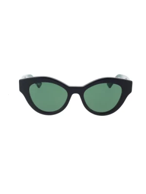 Minimalistyczne okulary przeciwsłoneczne w stylu Cat-Eye Gucci