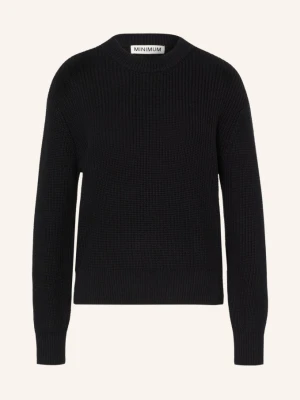 Minimum Sweter Mikala schwarz CZARNY