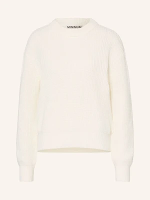 Minimum Sweter Mikala weiss KREMOWY