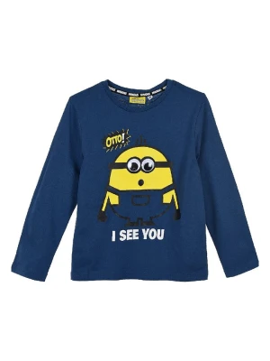Minions Koszulka "Minionki" w kolorze granatowym rozmiar: 140