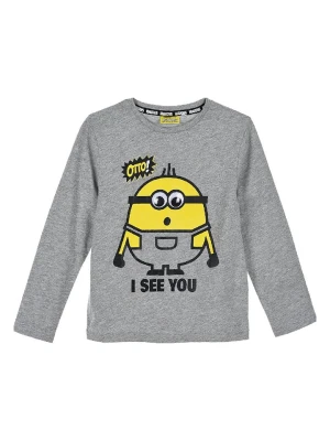 Minions Koszulka "Minionki" w kolorze szarym rozmiar: 140