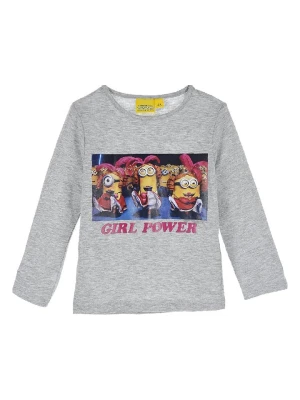 Minions Koszulka "Minionki" w kolorze szarym rozmiar: 140
