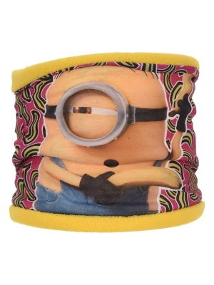 Minions Szal-koło "Minionki" w kolorze żółtym ze wzorem - 50 x 22 cm rozmiar: onesize