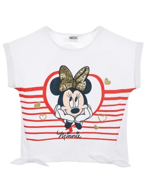 MINNIE MOUSE Koszulka w kolorze białym ze wzorem rozmiar: 104