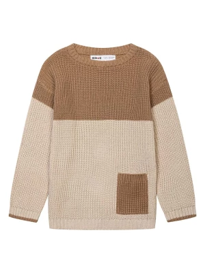 Minoti Sweter w kolorze beżowo-jasnobrązowym rozmiar: 104/110