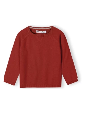 Minoti Sweter w kolorze czerwonym rozmiar: 110/116
