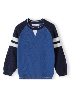 Minoti Sweter w kolorze niebieskim rozmiar: 86/92