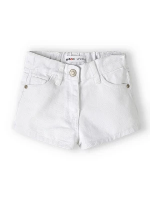 Minoti Szorty dżinsowe w kolorze białym rozmiar: 128/134