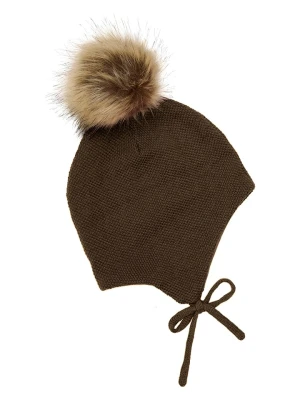 Minymo Czapka w kolorze khaki rozmiar: 44 cm