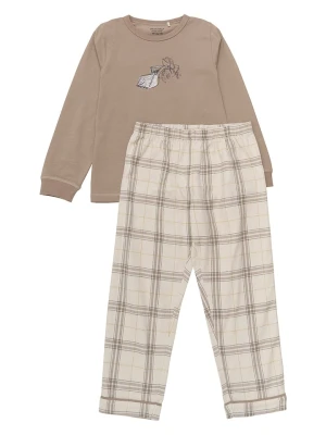 Minymo Piżama w kolorze jasnobrązowym rozmiar: 128