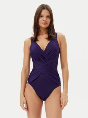 Miraclesuit Strój kąpielowy Solid Crossover 6516689 Fioletowy
