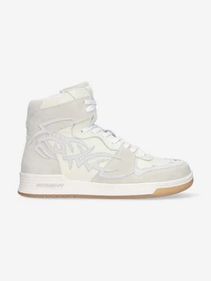 MISBHV sneakersy skórzane Court kolor biały Court Sneaker 022BM410 OFF-WHITE 022BM410-OFF.WHITE