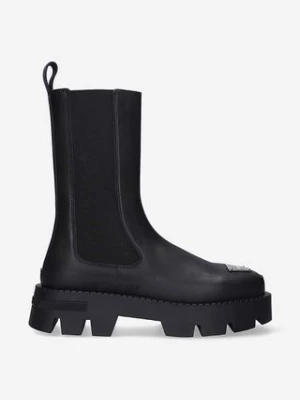 MISBHV sztyblety skórzane The 2000 Chelsea Boot damskie kolor czarny na płaskim obcasie 3021BW102