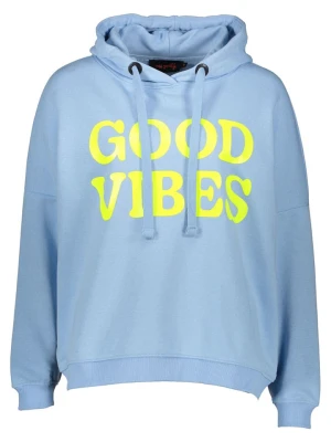 miss goodlife Bluza "Good Vibes" w kolorze błękitnym rozmiar: M