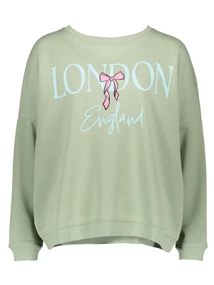 miss goodlife Bluza "London" w kolorze zielonym rozmiar: L