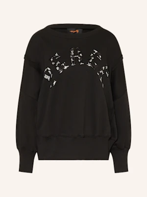 Miss Goodlife Bluza Nierozpinana Z Cekinami schwarz