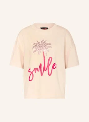 Miss Goodlife Bluza Nierozpinana Z Ozdobnymi Kamykami beige