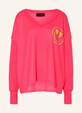 Miss Goodlife Bluza Nierozpinana Z Ozdobnymi Kamykami gelb