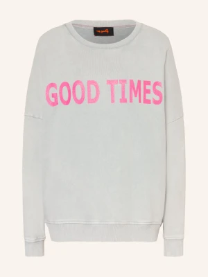 Miss Goodlife Bluza Oversize grau szary