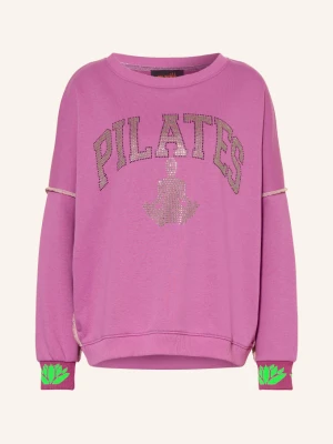 Miss Goodlife Bluza Z Kamieniami Ozdobnymi lila purpurowy