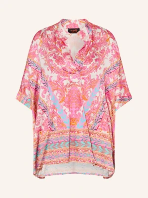 Miss Goodlife Bluzka Z Satyny rosa