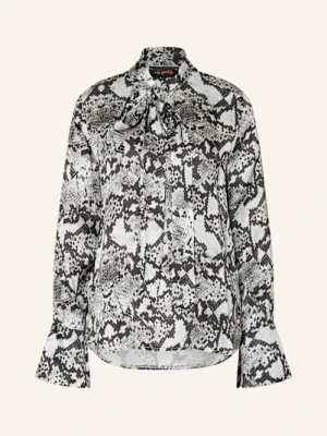 Miss Goodlife Bluzka Z Wiązaniem Pod Szyją schwarz