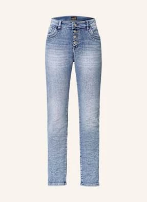 Miss Goodlife Jeansy Skinny Star blau