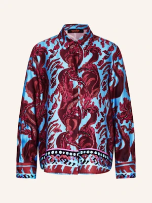 Miss Goodlife Koszula Z Satyny blau