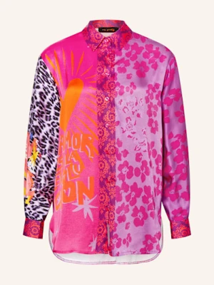 Miss Goodlife Koszula Z Satyny pink