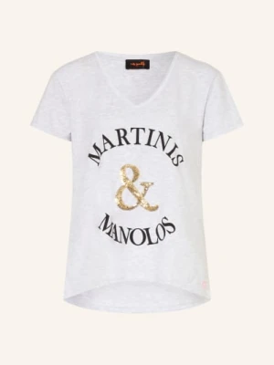 Miss Goodlife Koszulka Z Cekinami grau